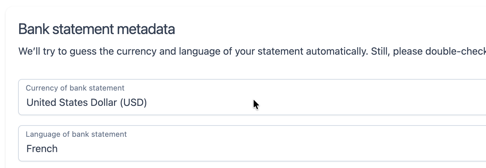 Verify metadata